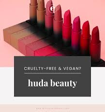 Is Huda Beauty Cruelty Free Huda Beauty Vegan Product List