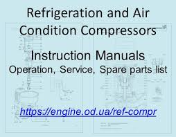 marine refrigeration compressors and