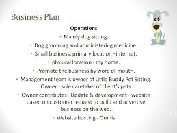Pet Sitting Business Plan