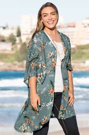 Sara Crinkle Kimono Jacket Online Shop Ezibuy Plus Size