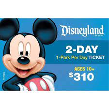 Walt Disney World 2 Day Tickets gambar png