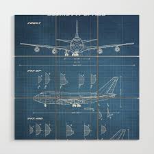 Boeing 747 Sp And 747 100 Blueprint In