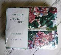 Nip Waverly Garden Room Sheets Twin Bed