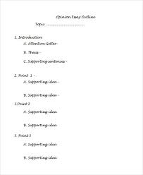 26 Sample Essay Outlines Doc Pdf Examples