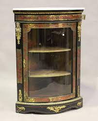 a mid late 19th century ebonized boulle