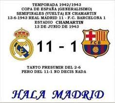 Real madrid 11, barcelona 1. Real Madrid Fc Barcelona 11 1