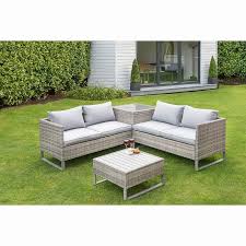 st ives 4 seater rattan corner set with