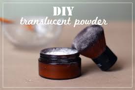 translucent face powder diy recipe