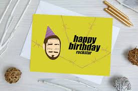800+ vectors, stock photos & psd files. Post Malone Birthday Card Happy Birthday Rockstar Funny Birthday Card 2 80 Picclick Uk