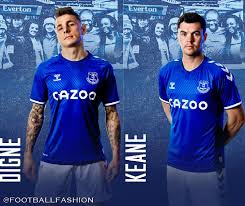 Once you've chosen your official everton football shirt, make it your own. Everton Fc 2020 21 Hummel Home Kit Football Fashion