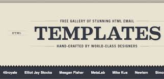 100 Completly Free Html Email Templates Inbox Junky