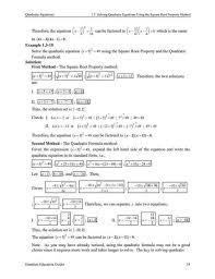 Quadratic Equations 13 Solving Quadratc