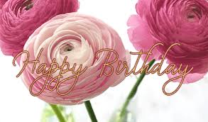 May god bless you with everything you desire. Beautiful Happy Birthday Flower Gifs