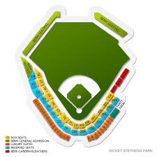 Dickey Stephens Park 2019 Seating Chart