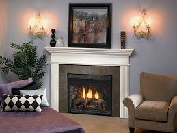 B Vent Fireplaces Keystone White