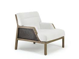 Bergere Garden Armchair With Armrests