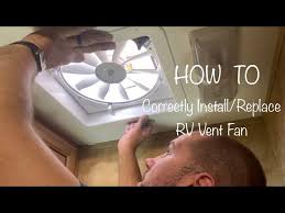 Replace Rv Vent Fan