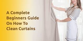 beginners guide on how to clean curtains