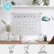 Wall Calendar Marker Board