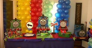 thomas the train birthday party