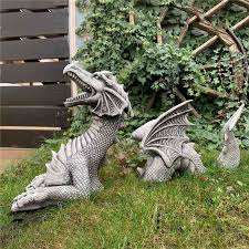 Dragon Statue Resin Garden Statues