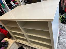 10 drawer white closet island dresser