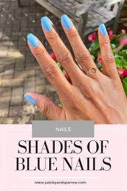 32 Diffe Shades Of Blue Nails