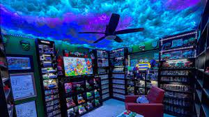 ceiling clouds diy tiktok gameroom