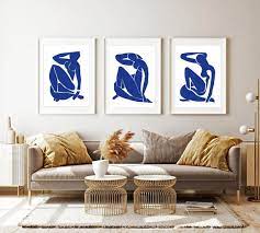 Wall Art Set Of 3 Three Posters Matisse