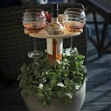 outdoor wine table portable picnic