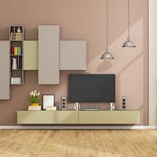 decorate the wall of the tv unit