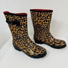 rubber rain boots women 039 s size 9