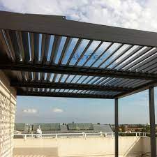 luxury electric louvered patio cover