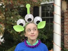 See more ideas about toy story costumes, toy story, costumes. How To Make A Diy Toy Story Alien Costume Classy Mommy