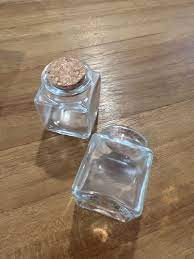 Mini Glass Jars With Cork Stopper