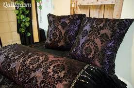 Queen King Size Gothic Deep Purple 11