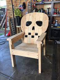 skull adirondack chair ana white