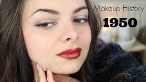 makeup history 1950 s you