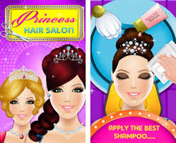 princess hair salon fashion game apk