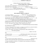 $99 for a short form certificate that states the name and good standing status of your. Download Llc Operating Agreement Templates Pdf Rtf Word Freedownloads Net