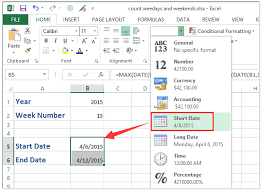 How To Convert Week Number To Date Or Vice Versa In Excel