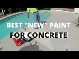 new concrete paint how to paint