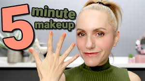 5 minute makeup quick makeup over