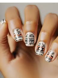 145 trendy aztec western nail designs