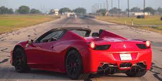 Rain can easily slip past old weather strips, so have it checked before you negotiate. Hennessey 700hp Ferrari 458 Spider Twin Turbo Is Lightning Fast Torque News