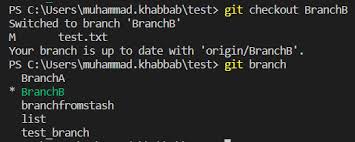 git checkout how to switch branches