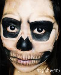 halloween 1 skull kirei makeup