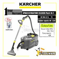 karcher puzzi 10 1 spray extraction cleaner