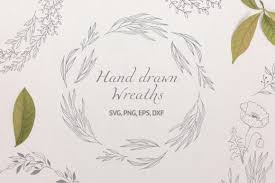Download for free in png, svg, pdf formats 👆. Collection Of Hand Drawn Floral Wreaths You Can Use This Artwork For Making Posters Identity Design Sta In 2020 How To Draw Hands Wreath Drawing Illustration Design
