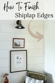 How To Make Your Shiplap Edges Look